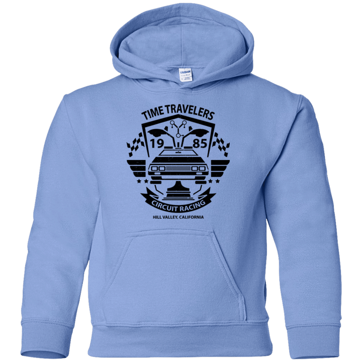 Sweatshirts Carolina Blue / YS Time Traveler Circuit Youth Hoodie