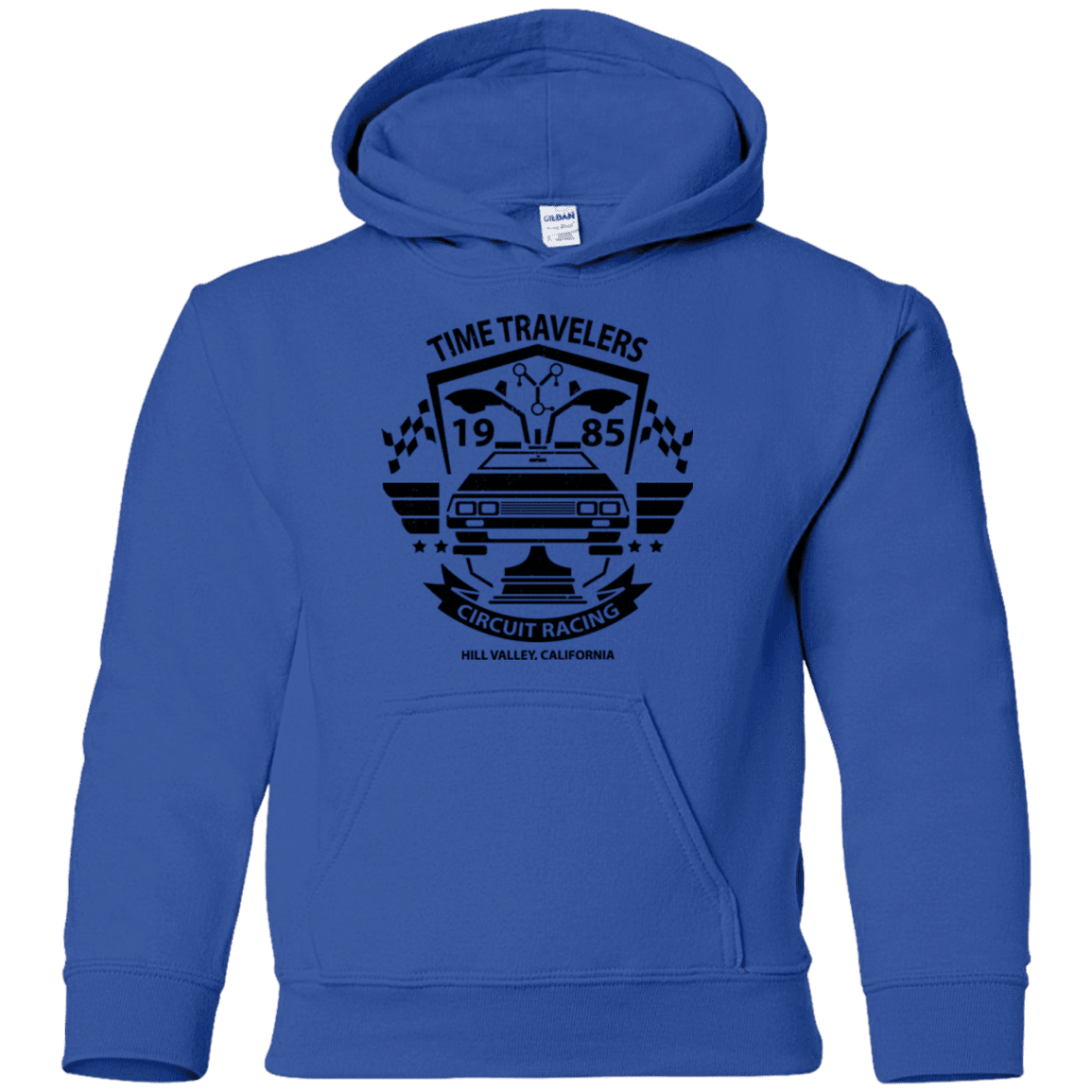 Sweatshirts Royal / YS Time Traveler Circuit Youth Hoodie