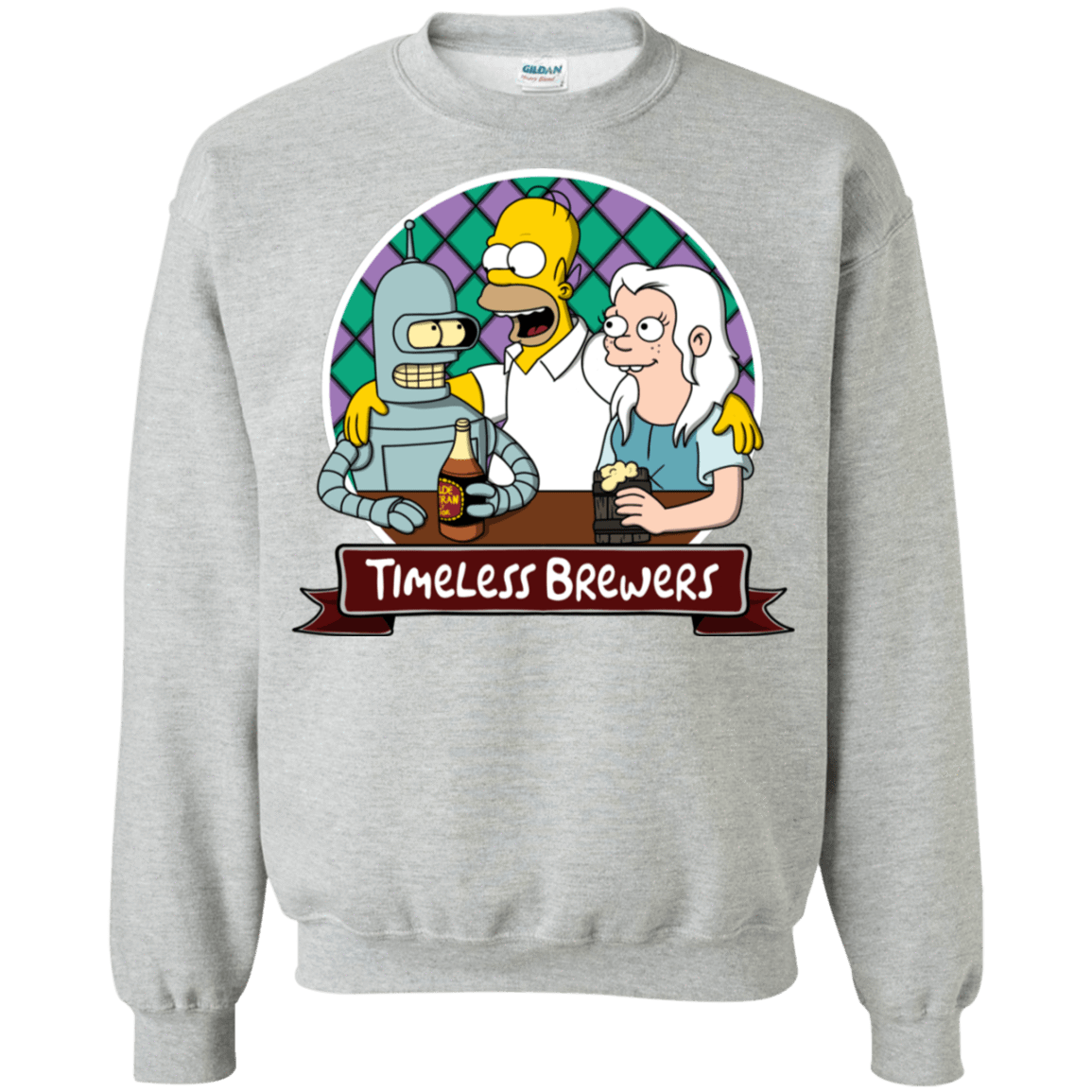Sweatshirts Sport Grey / S Timeless Brewers Crewneck Sweatshirt