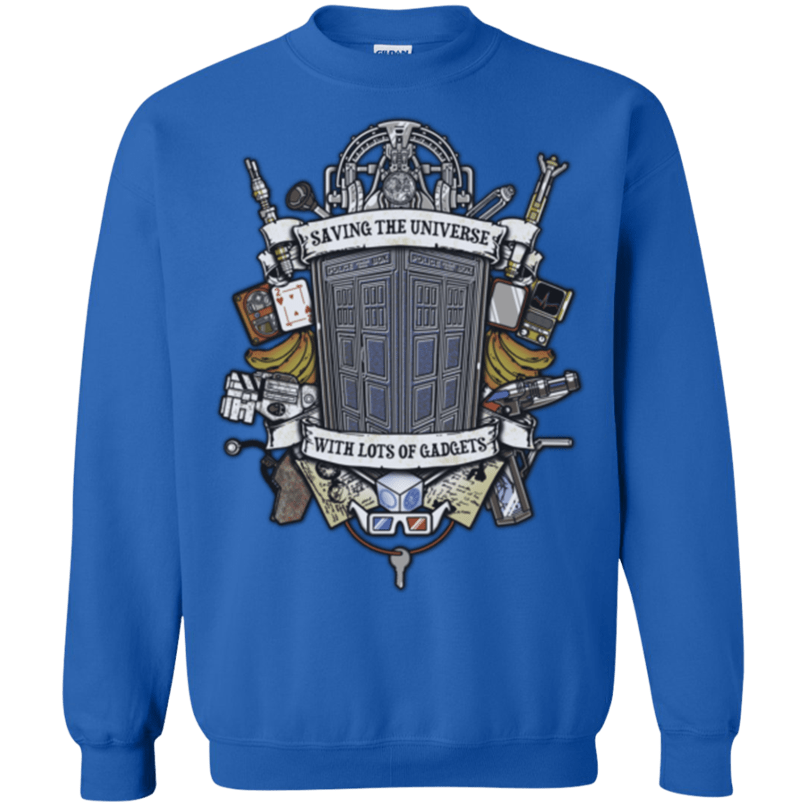 Sweatshirts Royal / Small Timelord Crest Crewneck Sweatshirt