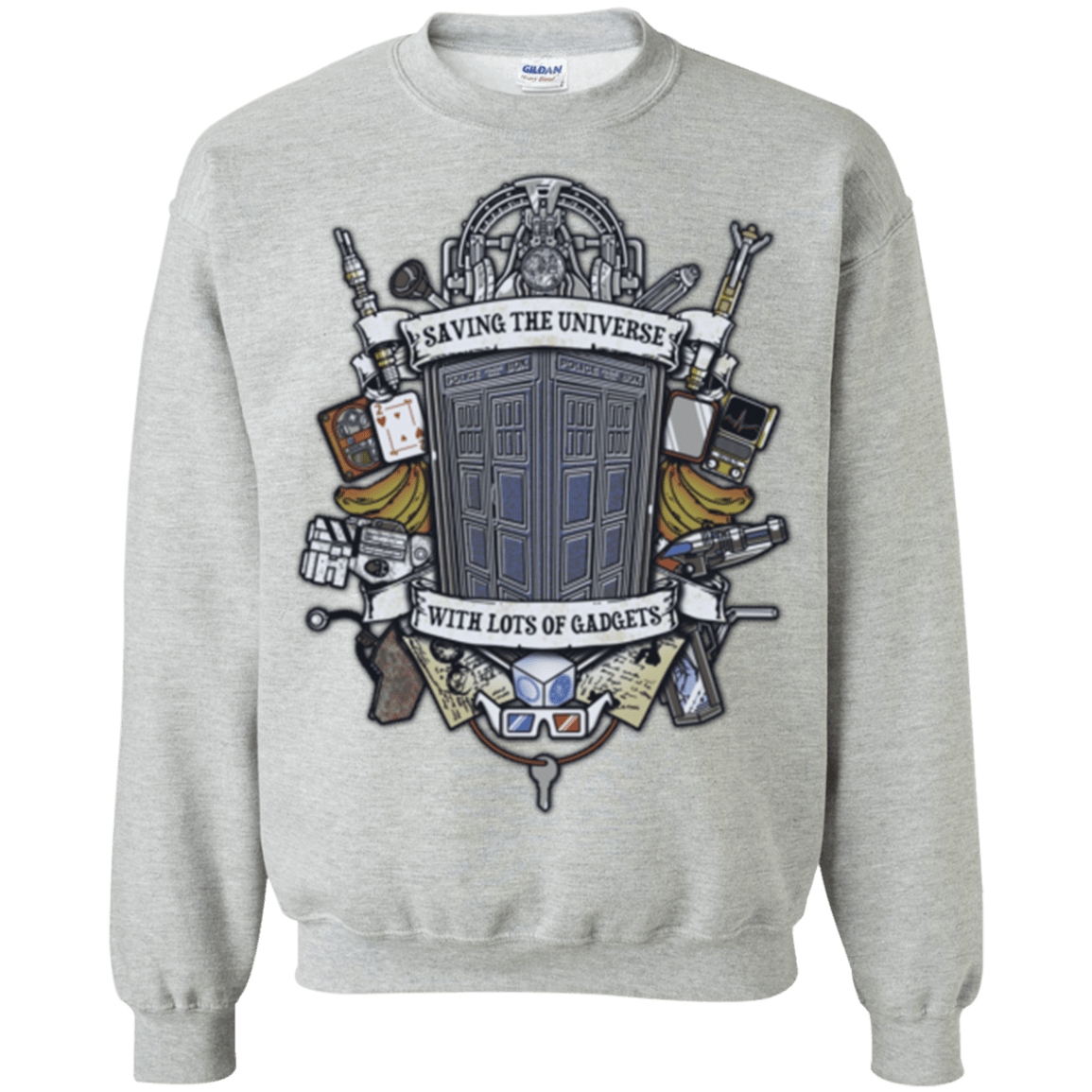 Sweatshirts Sport Grey / Small Timelord Crest Crewneck Sweatshirt