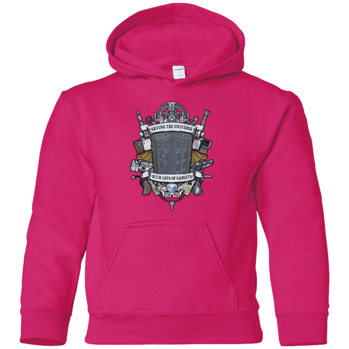 Sweatshirts Heliconia / YS Timelord Crest Youth Hoodie