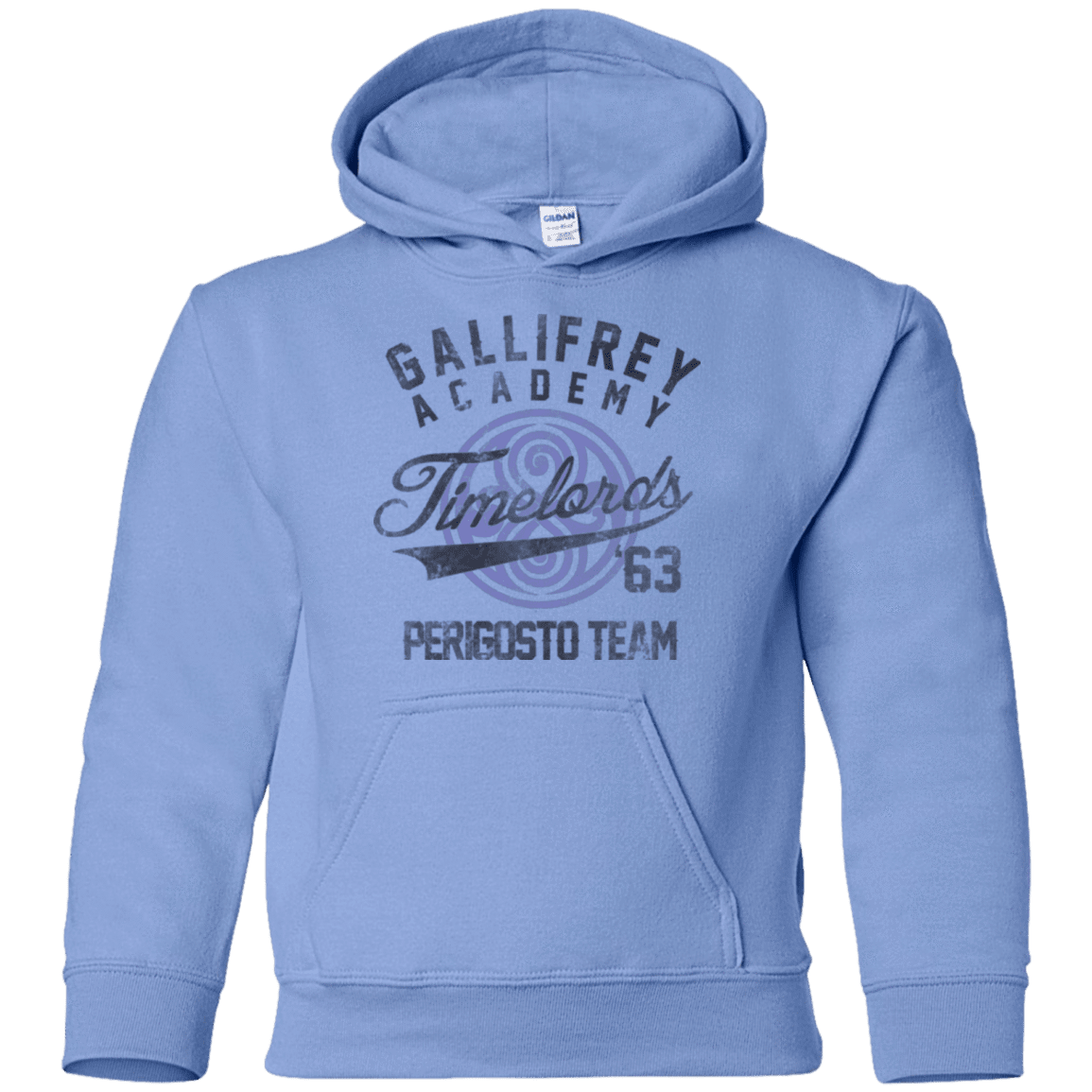 Sweatshirts Carolina Blue / YS Timelords Academy Youth Hoodie