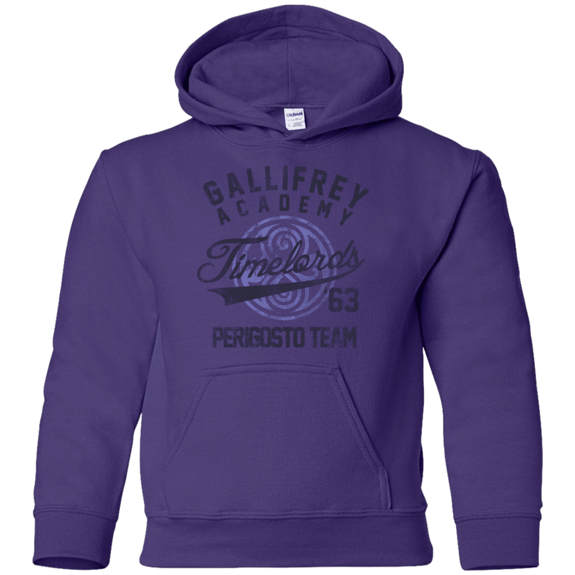 Sweatshirts Purple / YS Timelords Academy Youth Hoodie