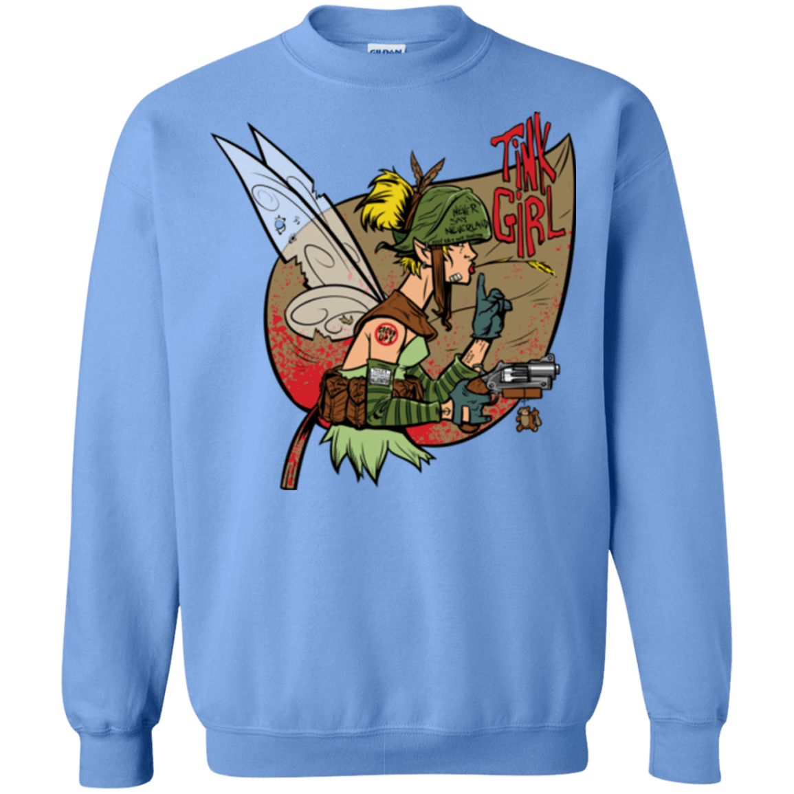 Sweatshirts Carolina Blue / Small Tink Girl Crewneck Sweatshirt
