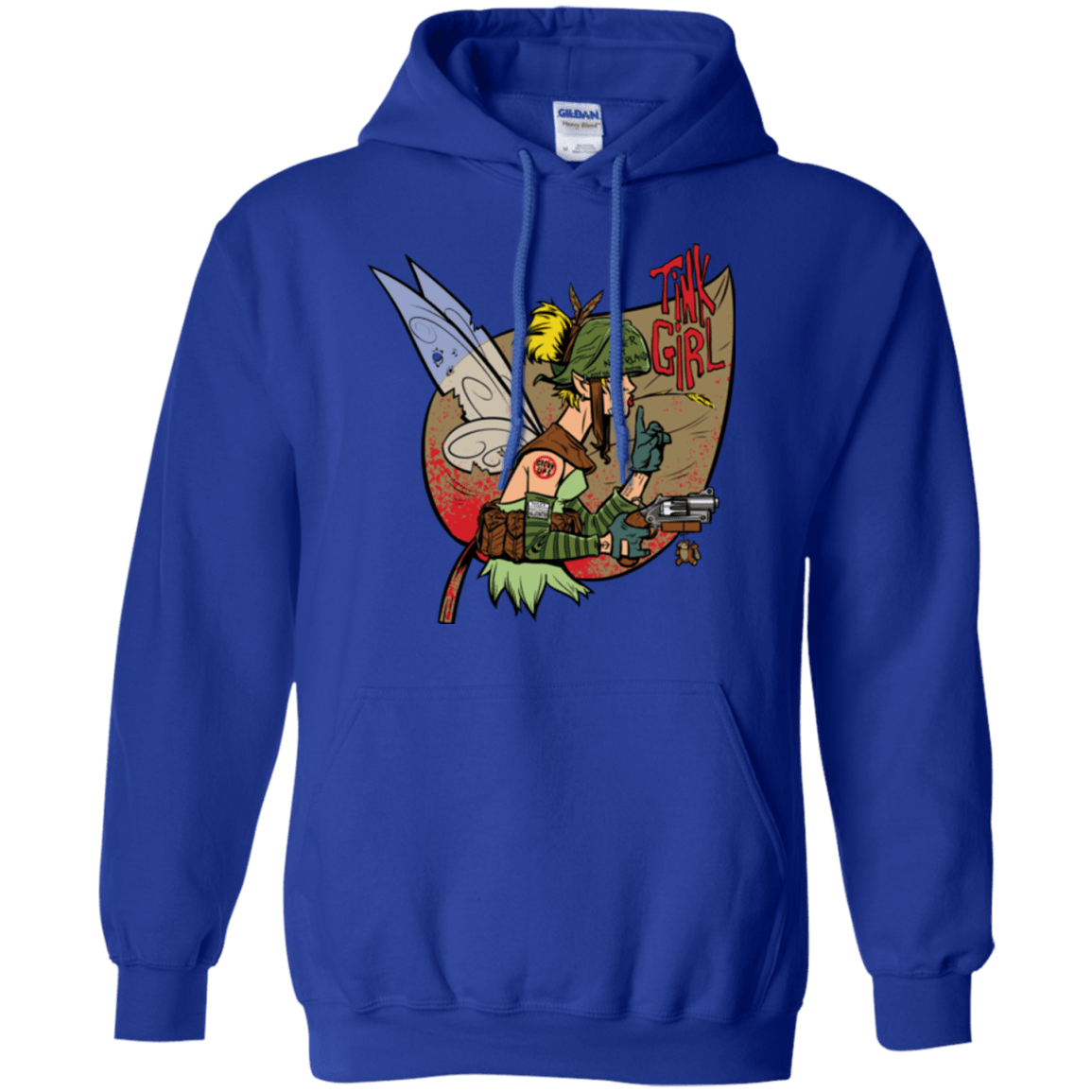Sweatshirts Royal / Small Tink Girl Pullover Hoodie