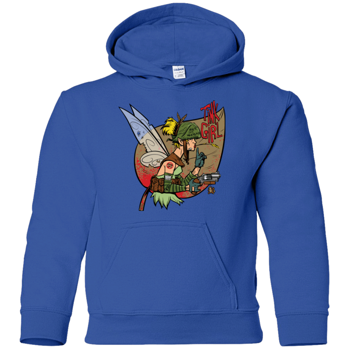 Sweatshirts Royal / YS Tink Girl Youth Hoodie