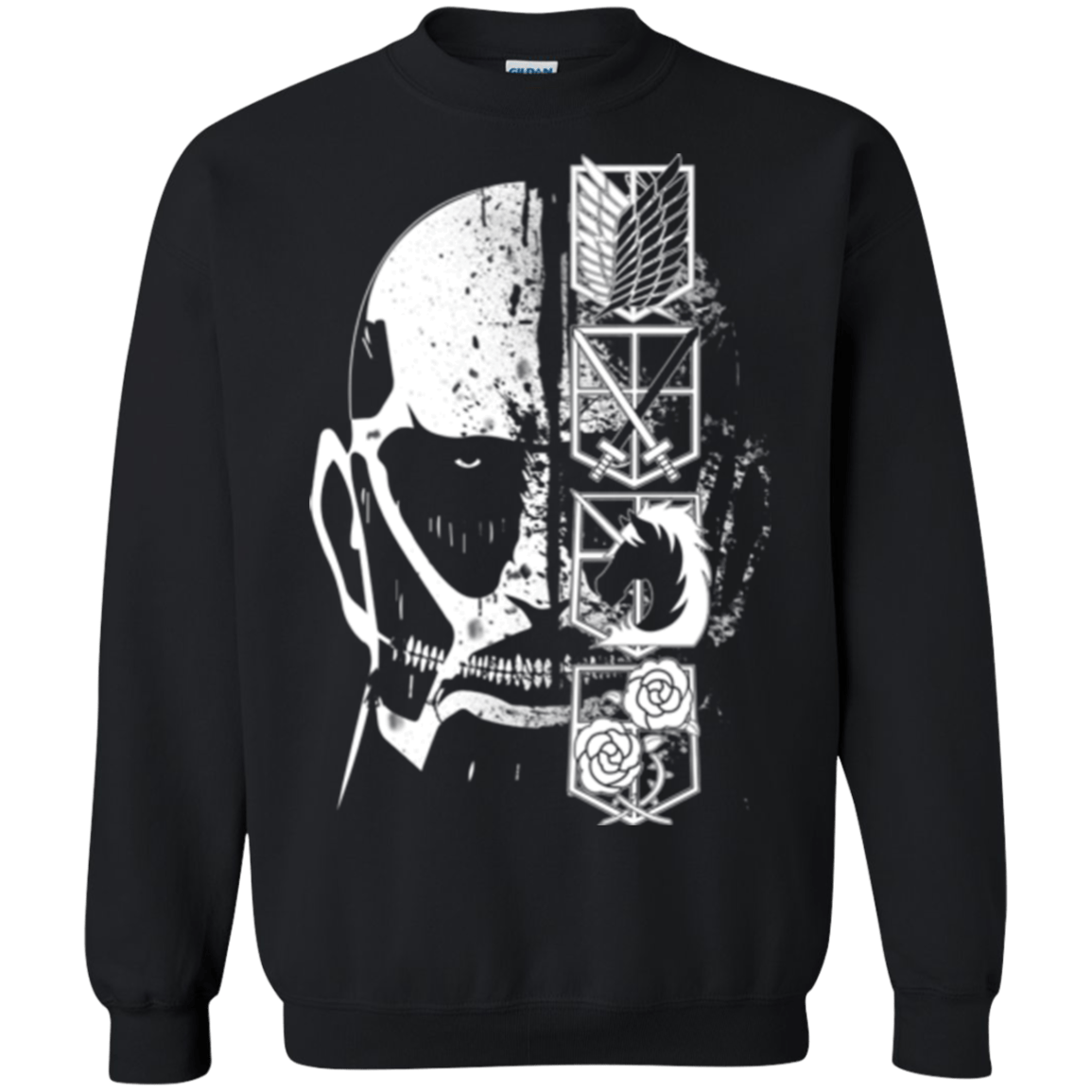 Sweatshirts Black / Small Titan Black Crewneck Sweatshirt
