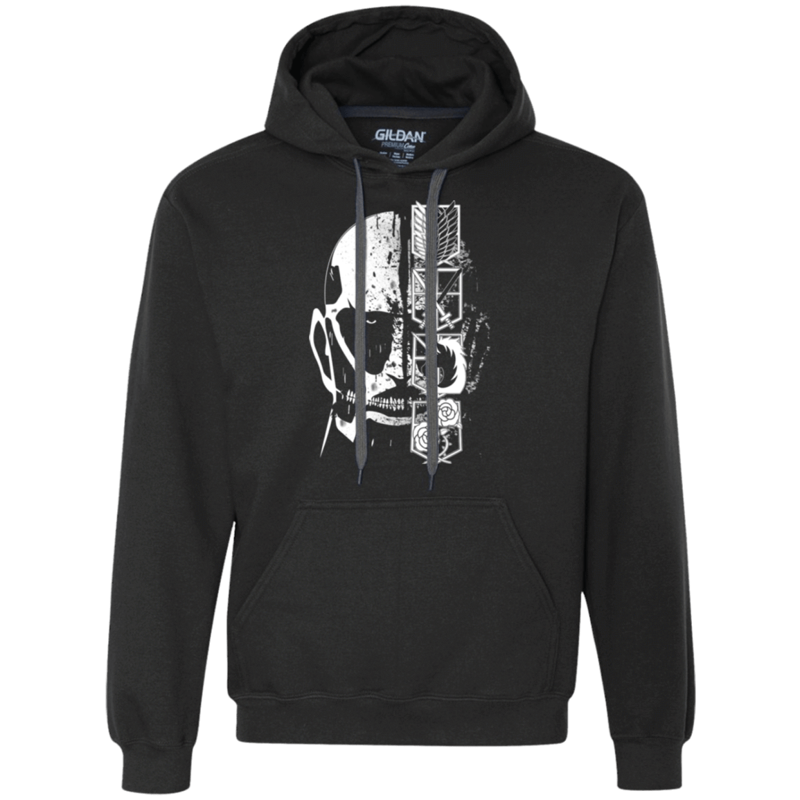 Sweatshirts Black / Small Titan Black Premium Fleece Hoodie
