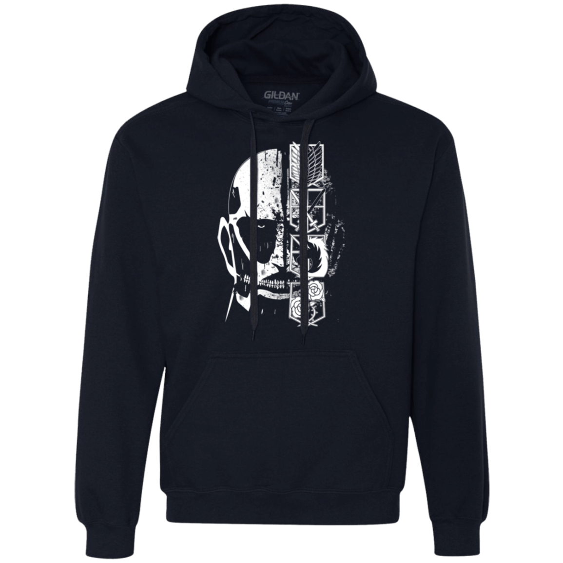 Sweatshirts Navy / Small Titan Black Premium Fleece Hoodie