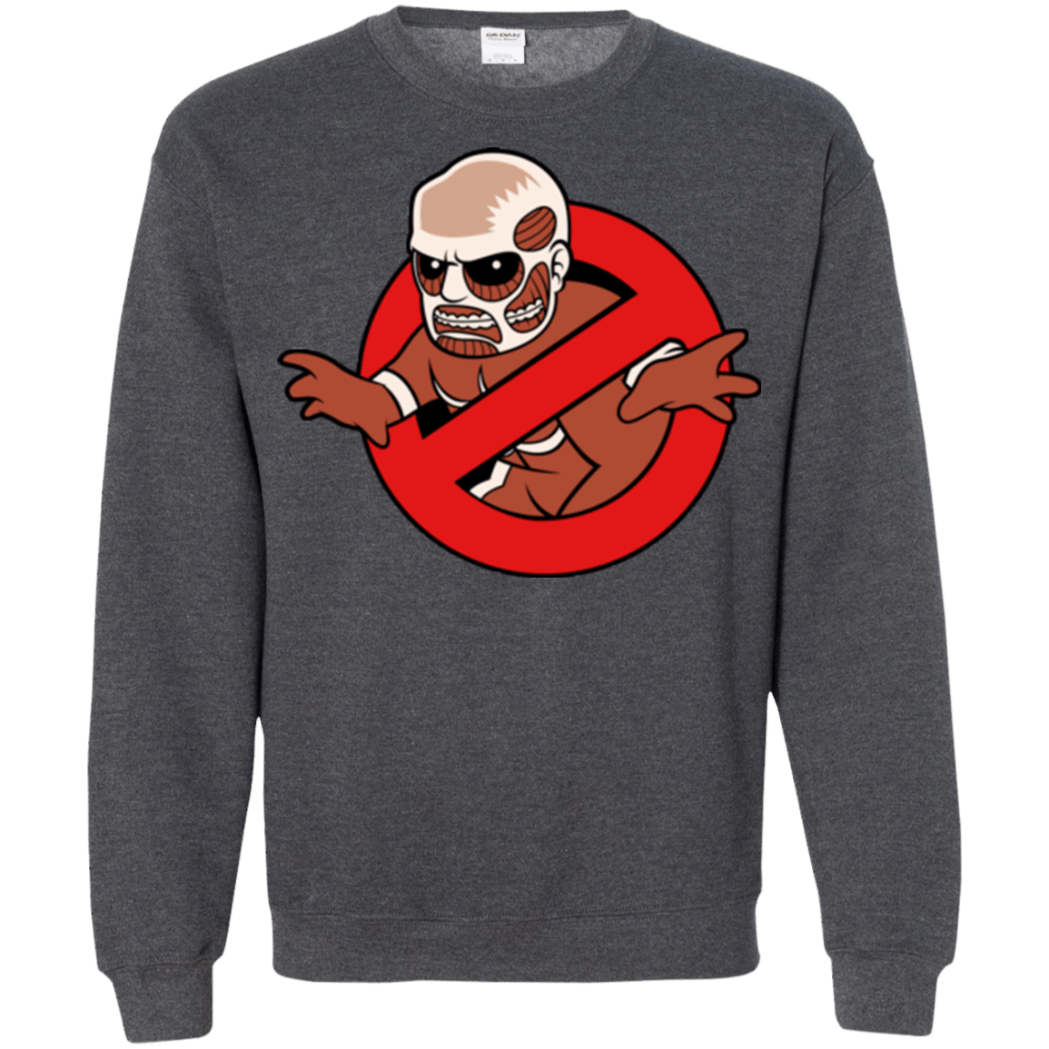 Sweatshirts Dark Heather / Small Titan Busters Crewneck Sweatshirt