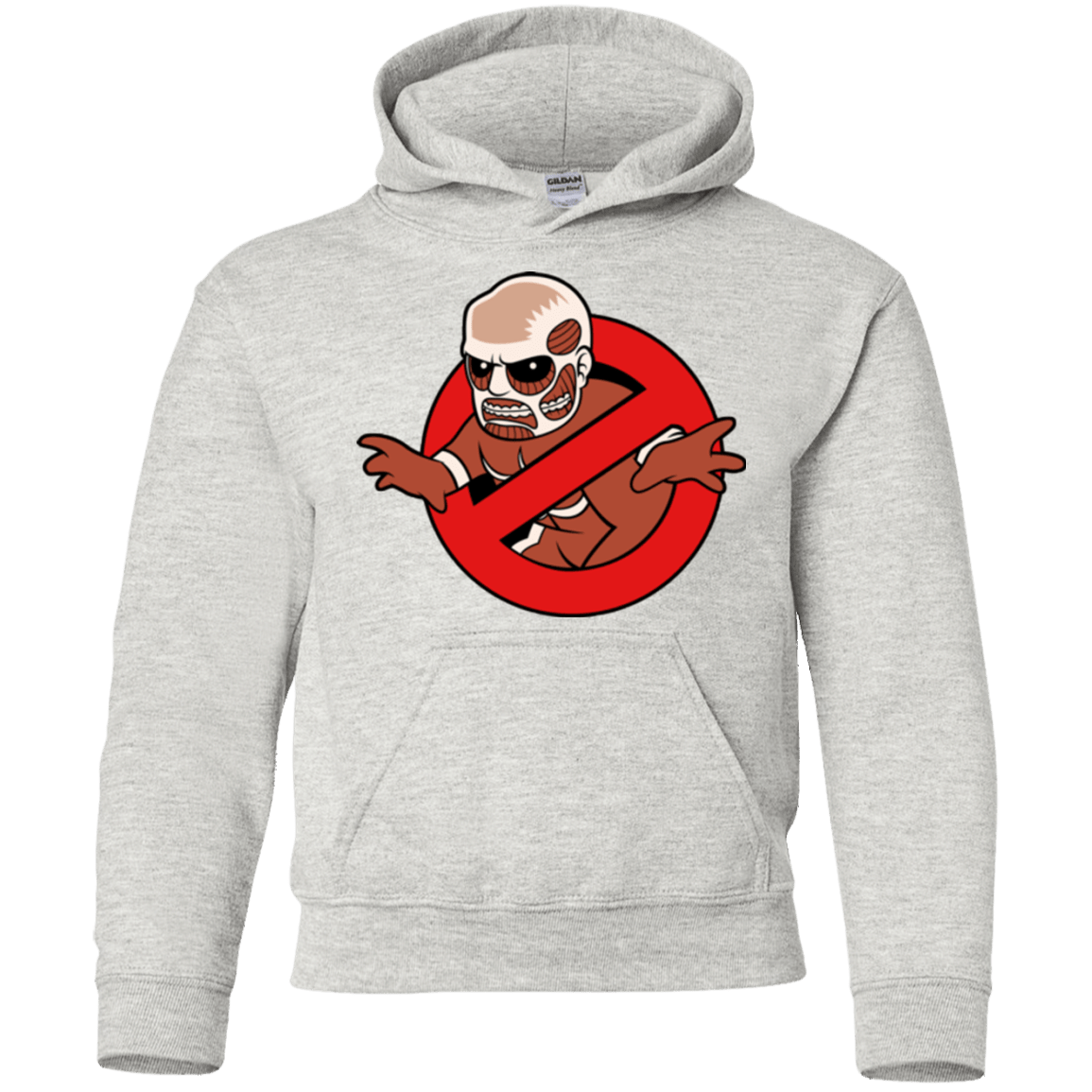 Sweatshirts Ash / YS Titan Busters Youth Hoodie