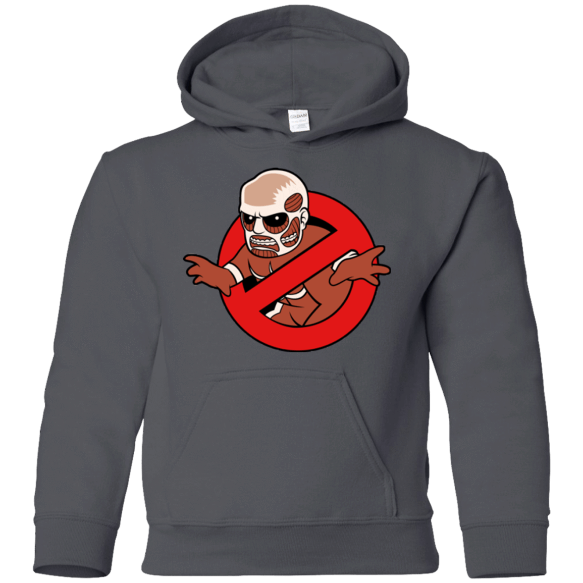 Sweatshirts Charcoal / YS Titan Busters Youth Hoodie