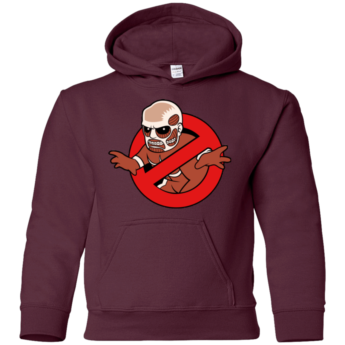 Sweatshirts Maroon / YS Titan Busters Youth Hoodie