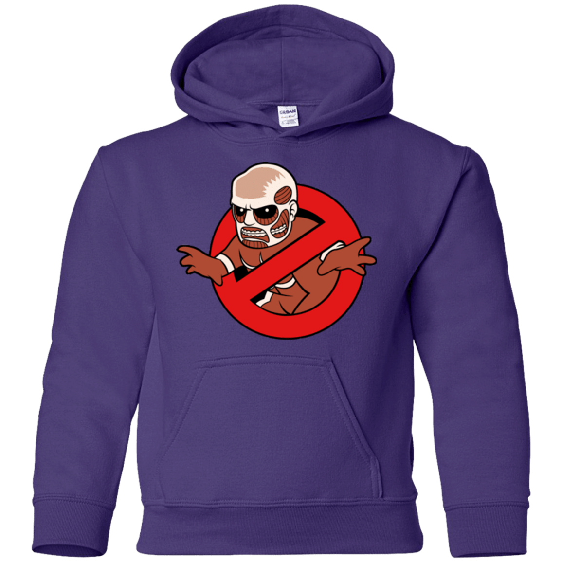 Sweatshirts Purple / YS Titan Busters Youth Hoodie