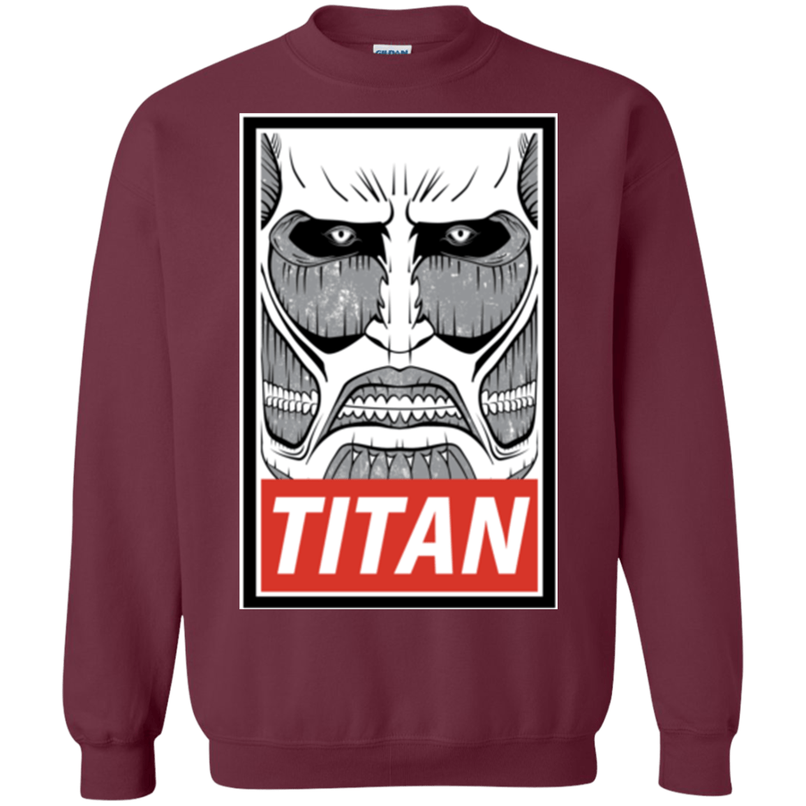 Sweatshirts Maroon / Small Titan Crewneck Sweatshirt