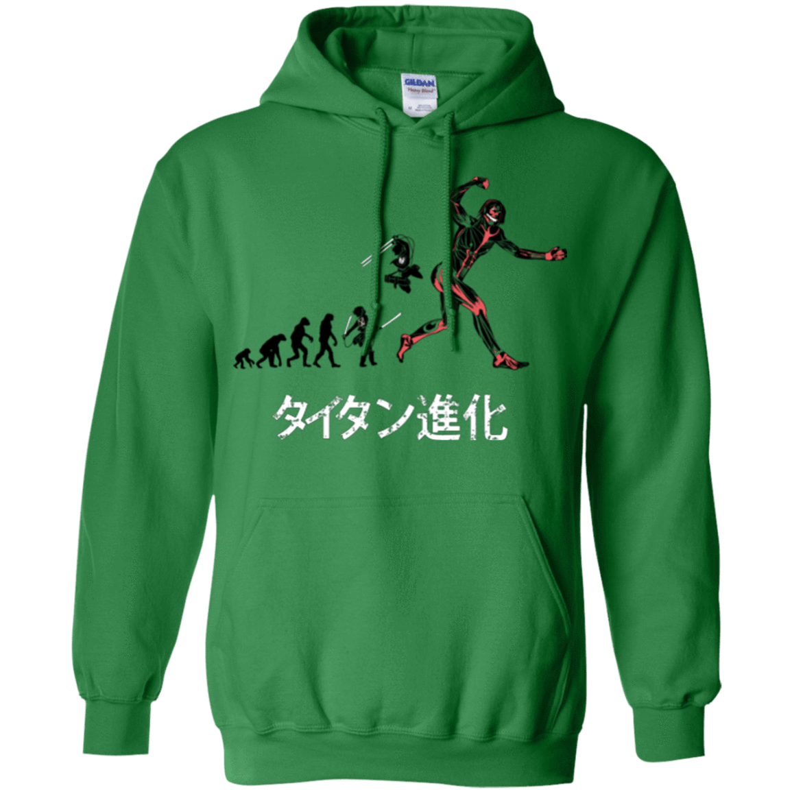 Sweatshirts Irish Green / Small Titan Evolution Pullover Hoodie