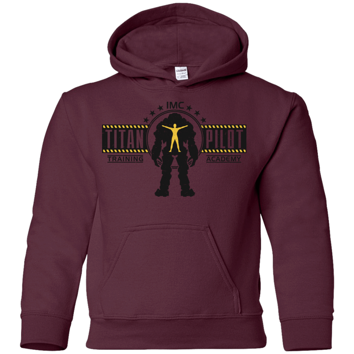 Sweatshirts Maroon / YS Titan Pilot Youth Hoodie