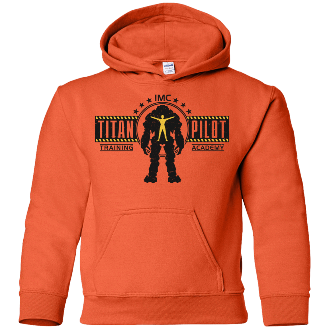 Sweatshirts Orange / YS Titan Pilot Youth Hoodie