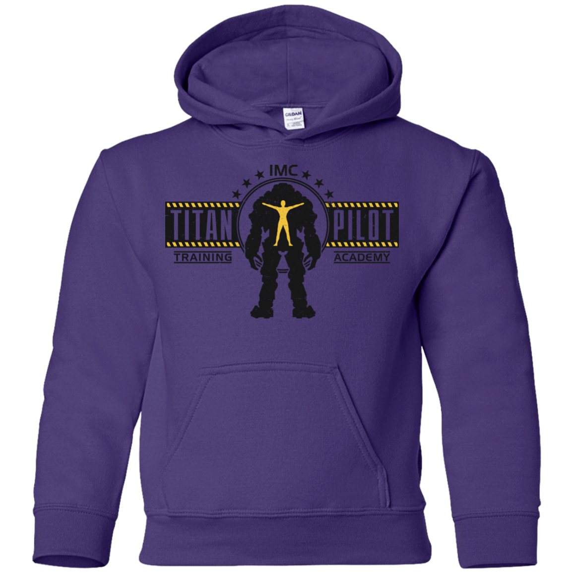 Sweatshirts Purple / YS Titan Pilot Youth Hoodie