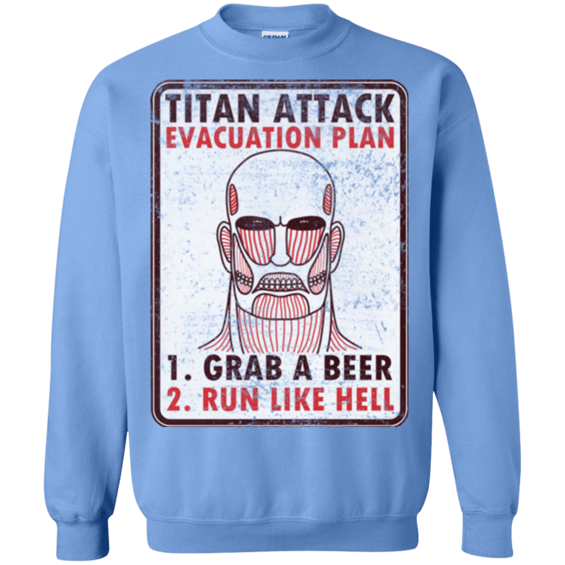 Sweatshirts Carolina Blue / Small Titan plan Crewneck Sweatshirt