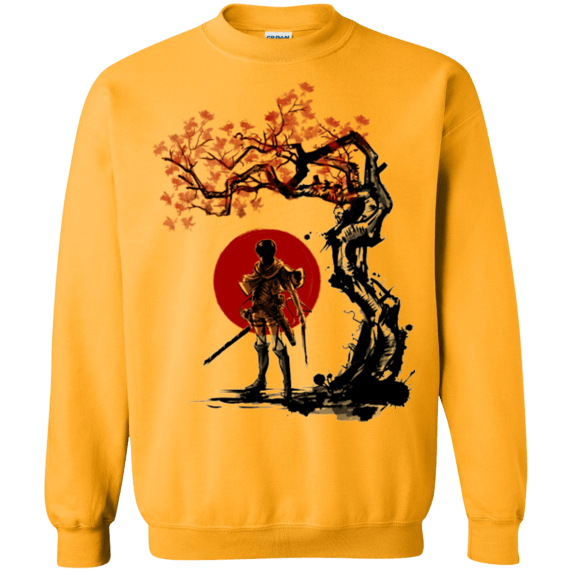 Sweatshirts Gold / Small Titan shifter under the sun Crewneck Sweatshirt