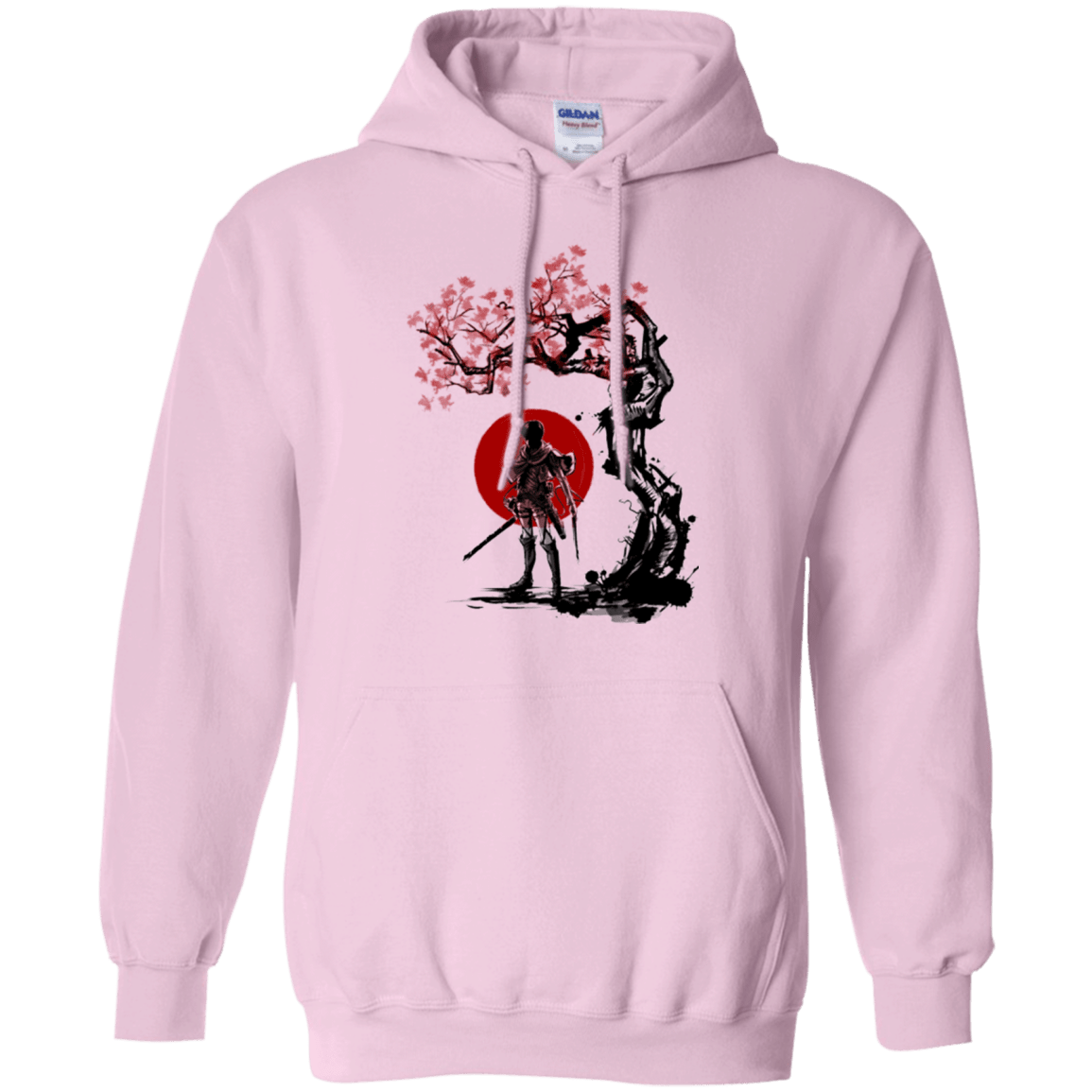 Sweatshirts Light Pink / Small Titan shifter under the sun Pullover Hoodie