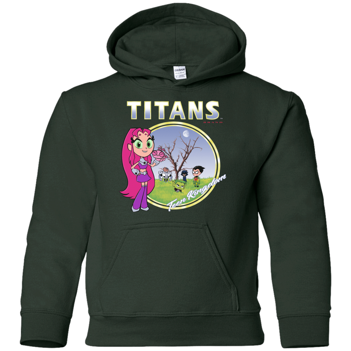 Sweatshirts Forest Green / YS Titans Youth Hoodie