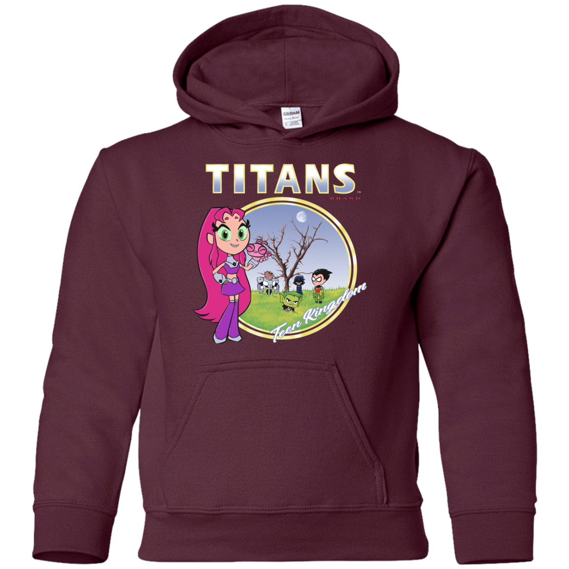 Sweatshirts Maroon / YS Titans Youth Hoodie