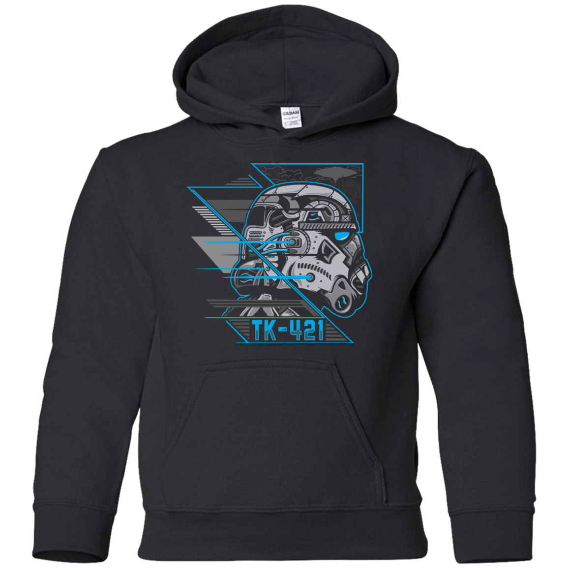 Sweatshirts Black / YS TK 421 Youth Hoodie