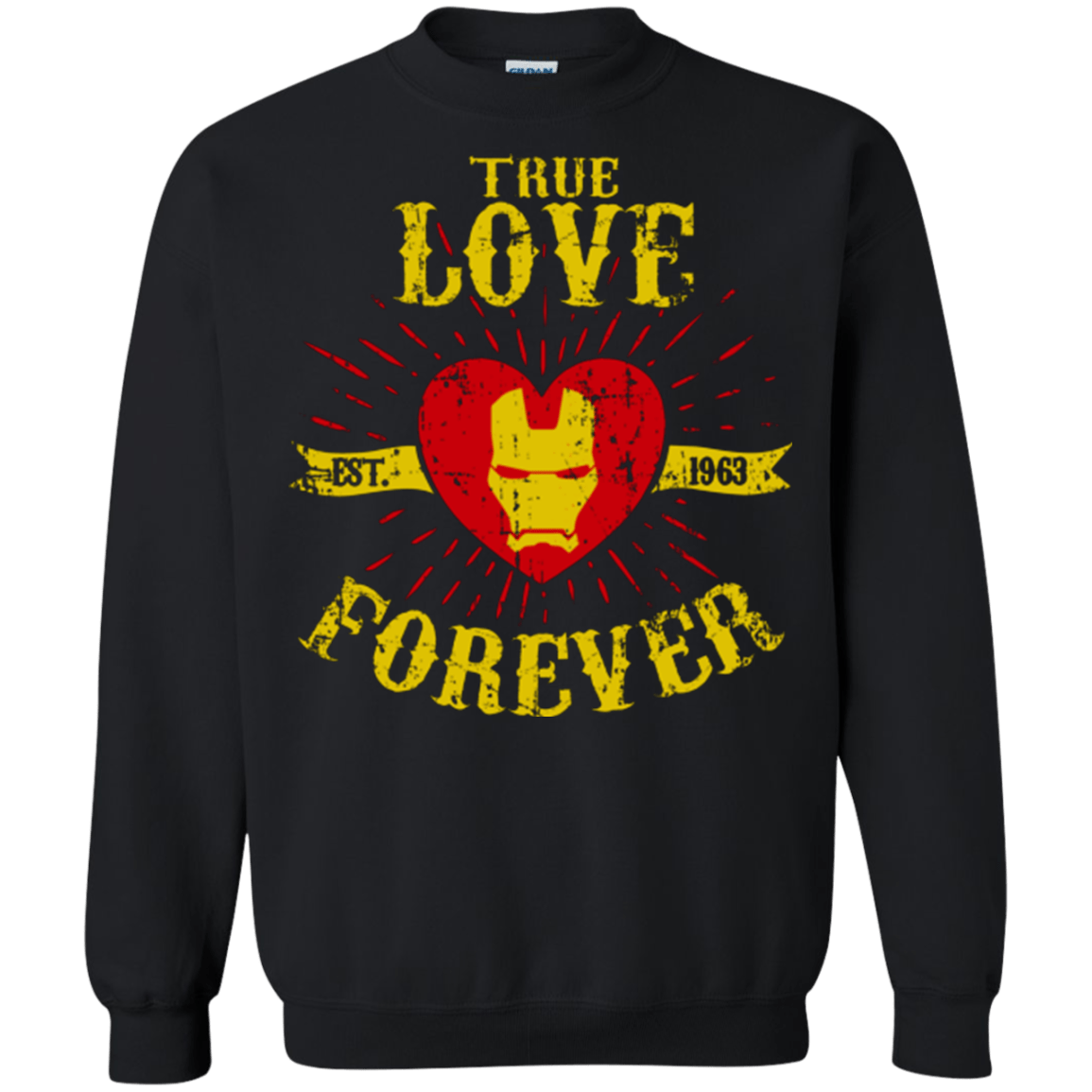 Sweatshirts Black / Small TLF IRON Crewneck Sweatshirt