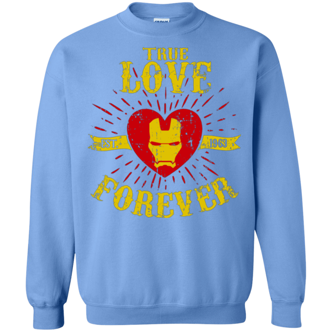 Sweatshirts Carolina Blue / Small TLF IRON Crewneck Sweatshirt