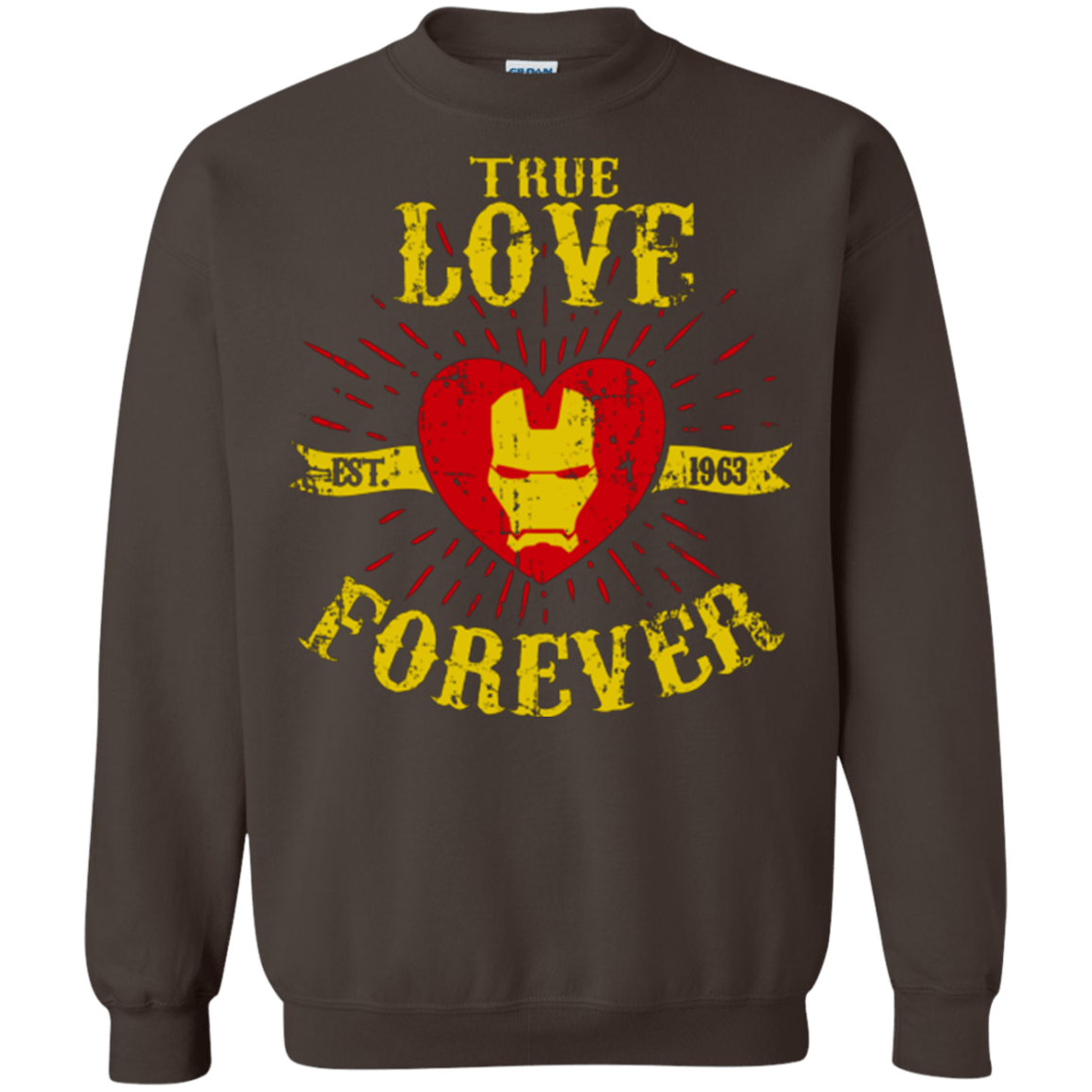 Sweatshirts Dark Chocolate / Small TLF IRON Crewneck Sweatshirt