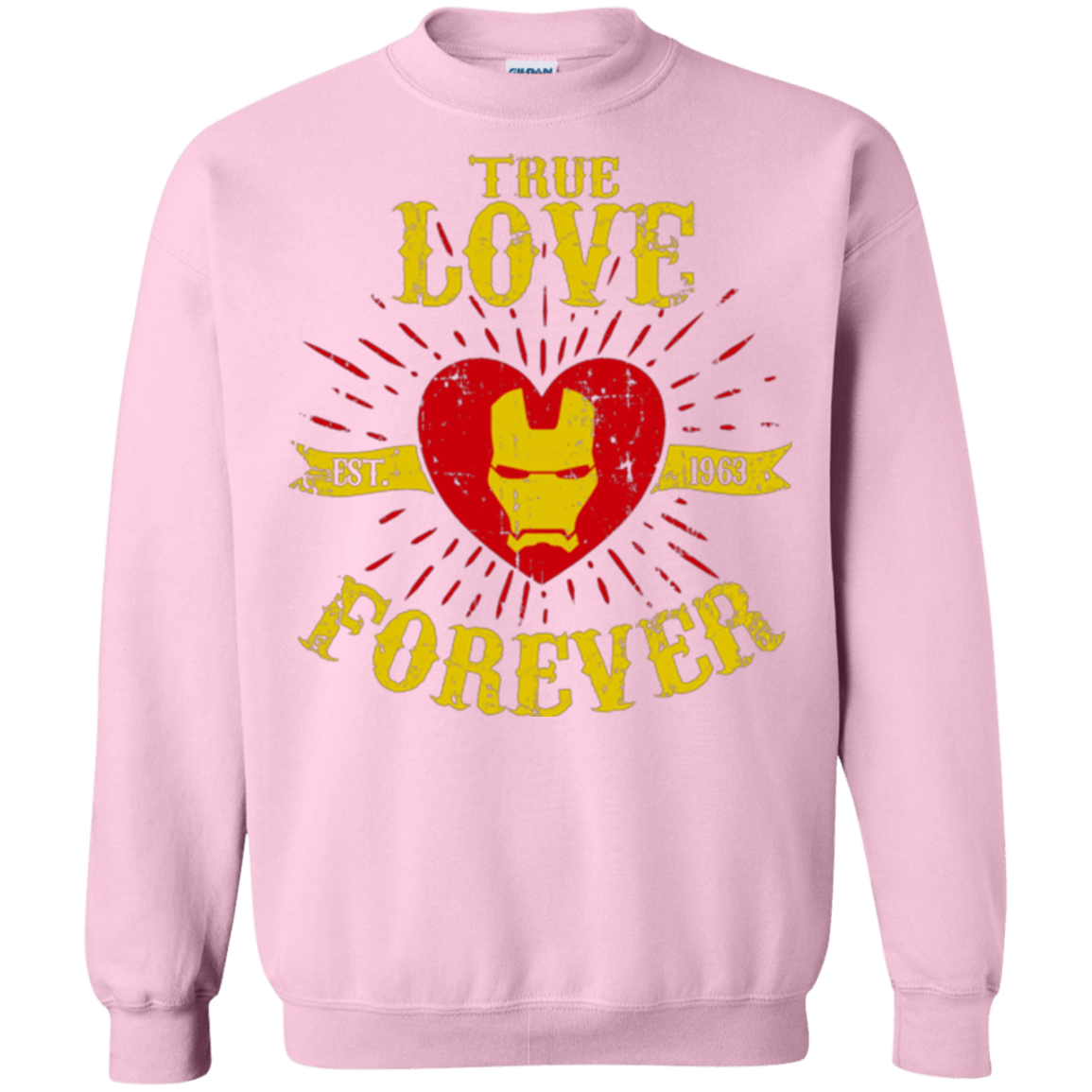 Sweatshirts Light Pink / Small TLF IRON Crewneck Sweatshirt