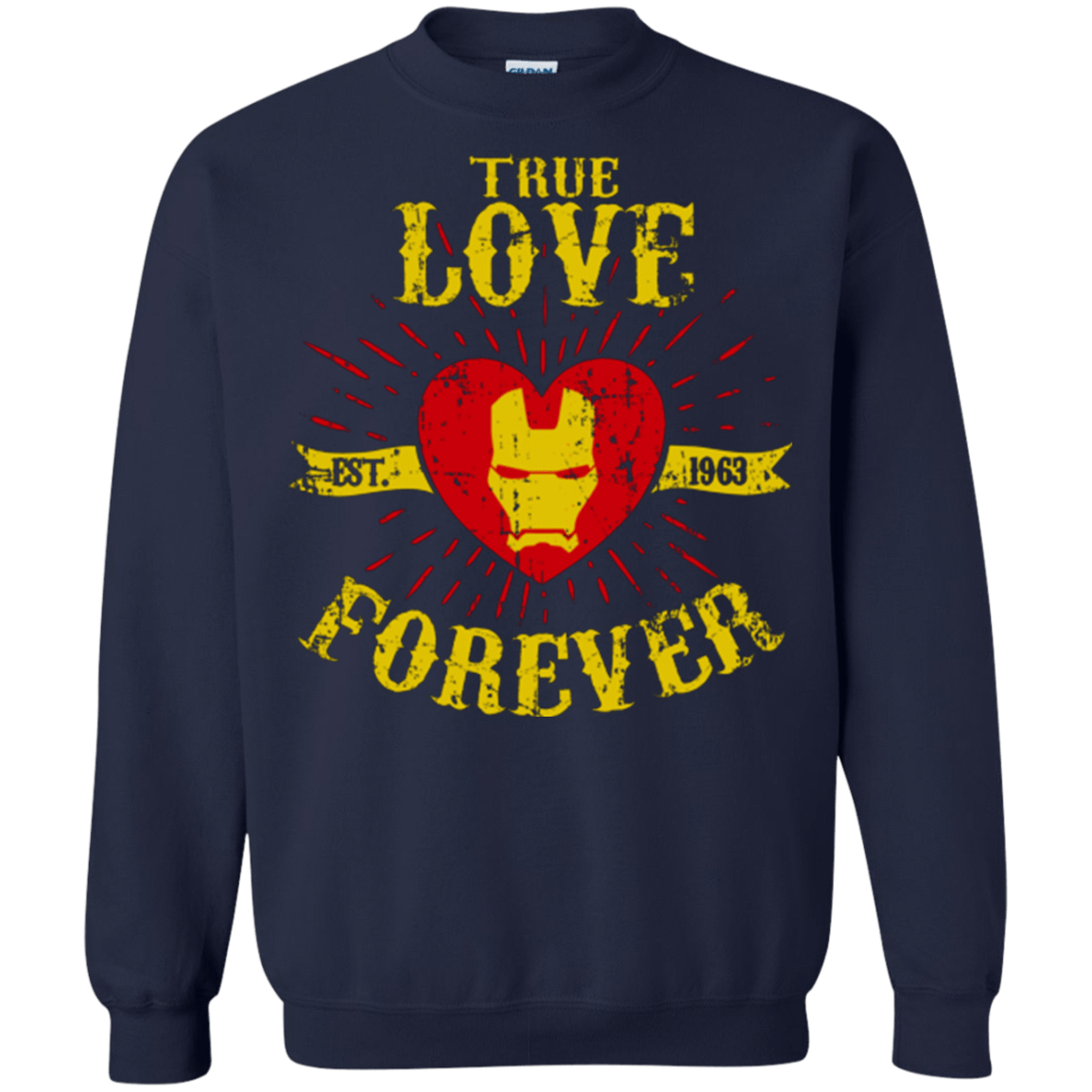Sweatshirts Navy / Small TLF IRON Crewneck Sweatshirt