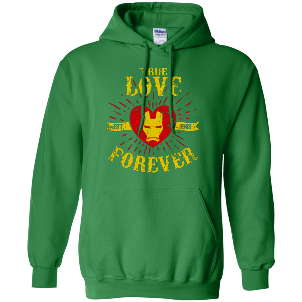 Sweatshirts Irish Green / Small TLF IRON Pullover Hoodie