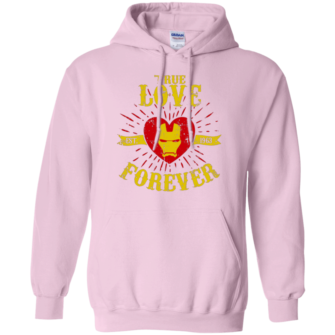 Sweatshirts Light Pink / Small TLF IRON Pullover Hoodie