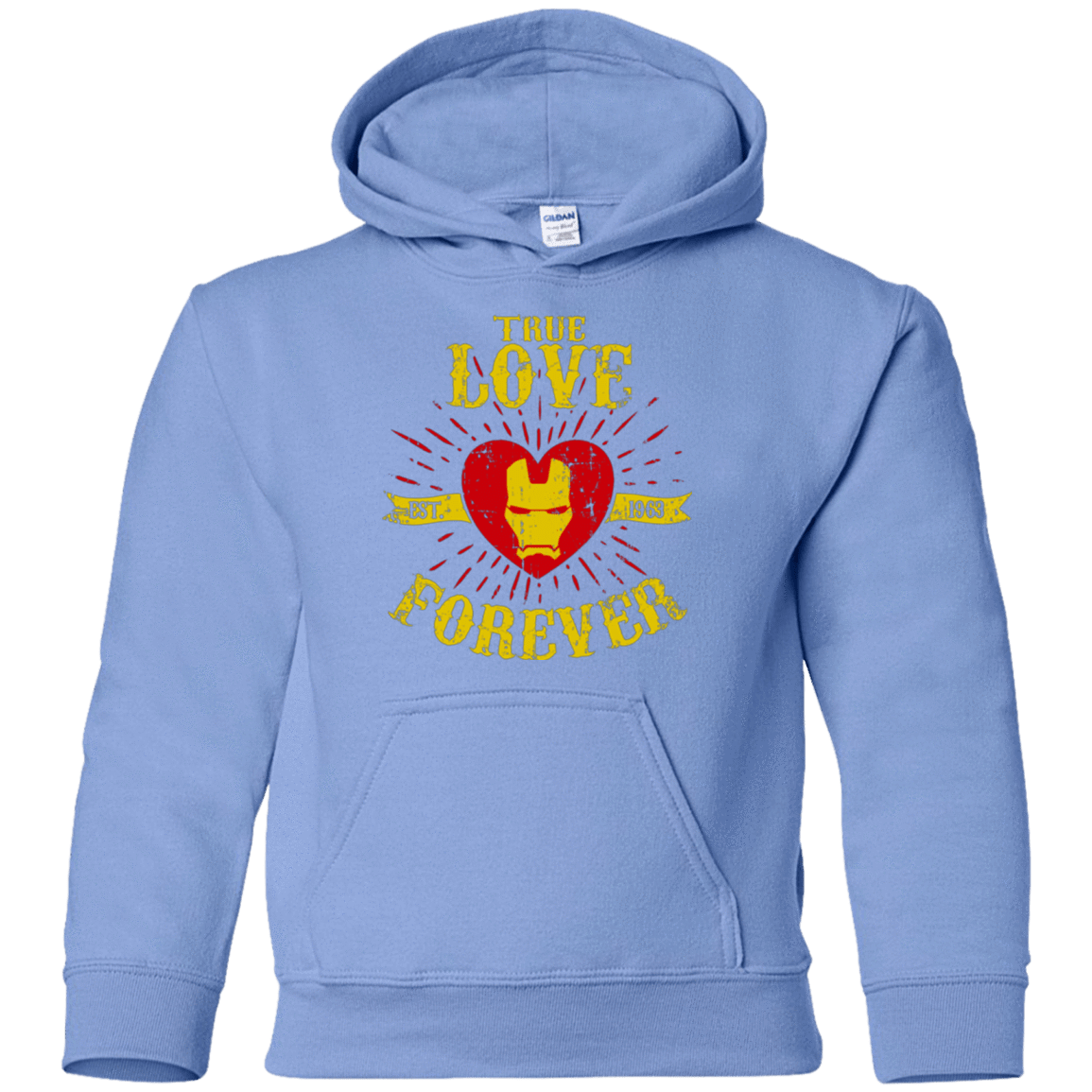 Sweatshirts Carolina Blue / YS TLF IRON Youth Hoodie