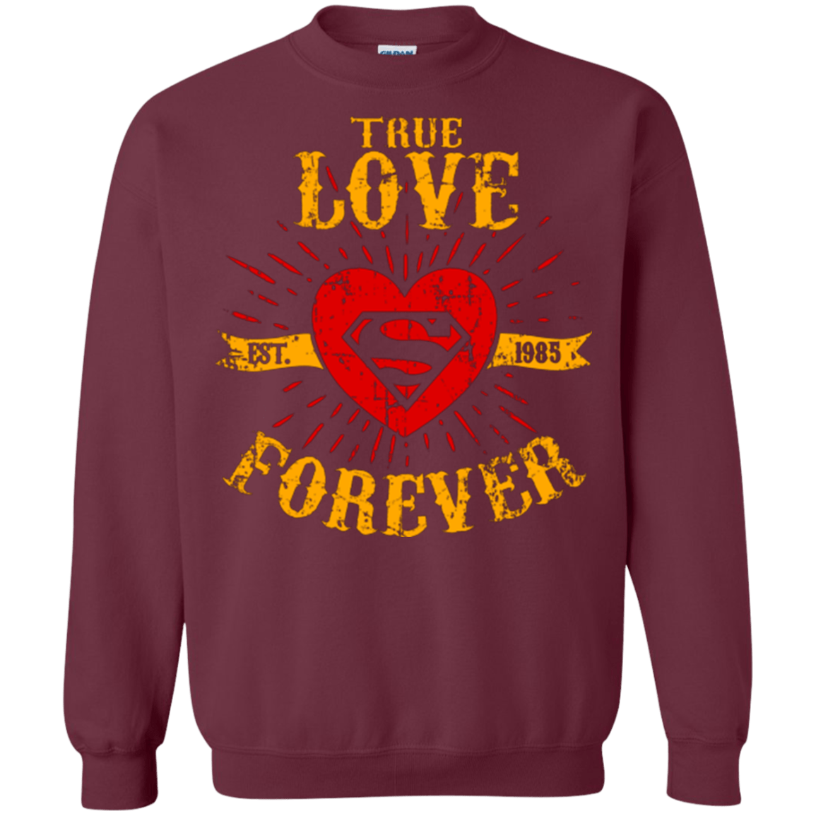 Sweatshirts Maroon / Small TLF SUPER Crewneck Sweatshirt