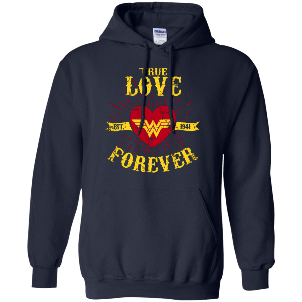 Sweatshirts Navy / Small TLF WONDER Pullover Hoodie