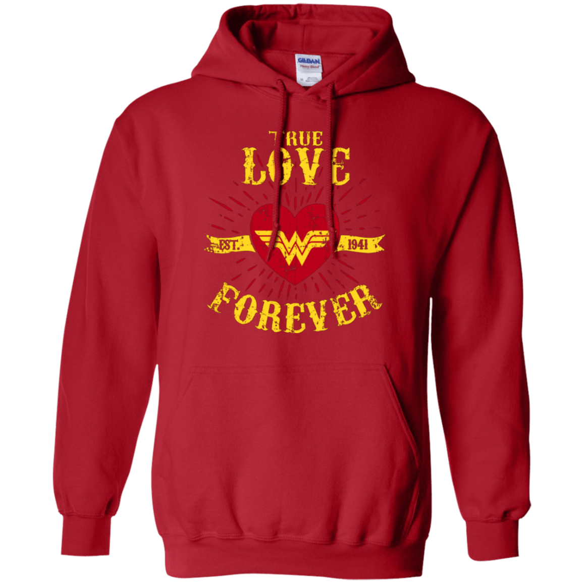 Sweatshirts Red / Small TLF WONDER Pullover Hoodie