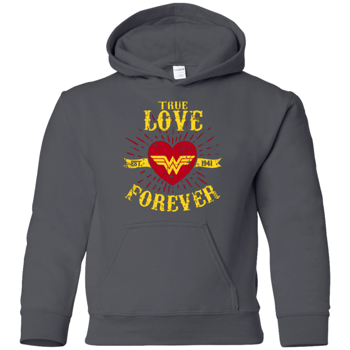 Sweatshirts Charcoal / YS TLF WONDER Youth Hoodie