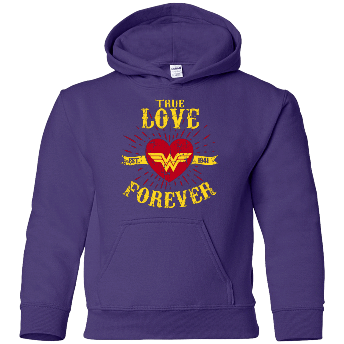 Sweatshirts Purple / YS TLF WONDER Youth Hoodie