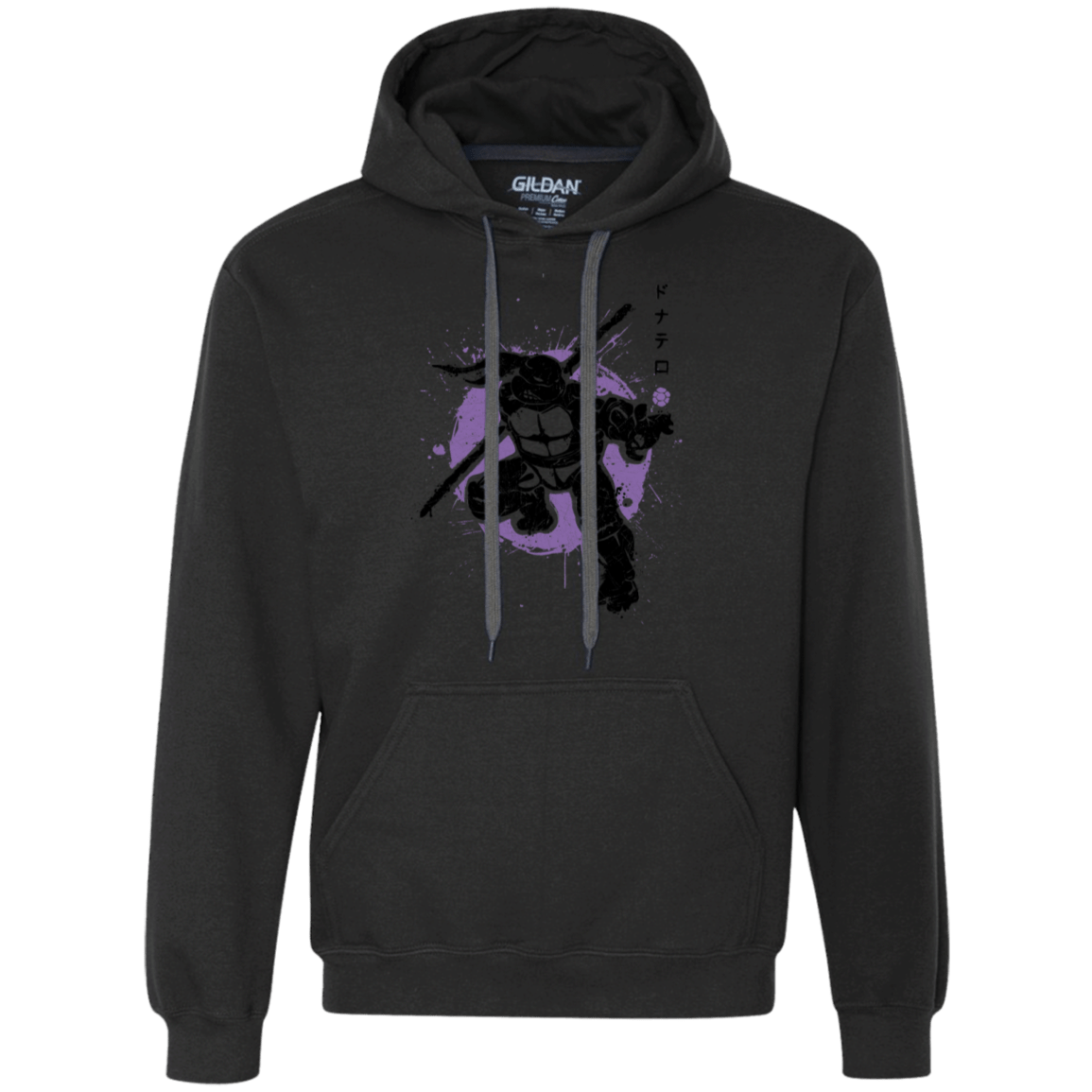 Sweatshirts Black / S TMNT - Bo Warrior Premium Fleece Hoodie