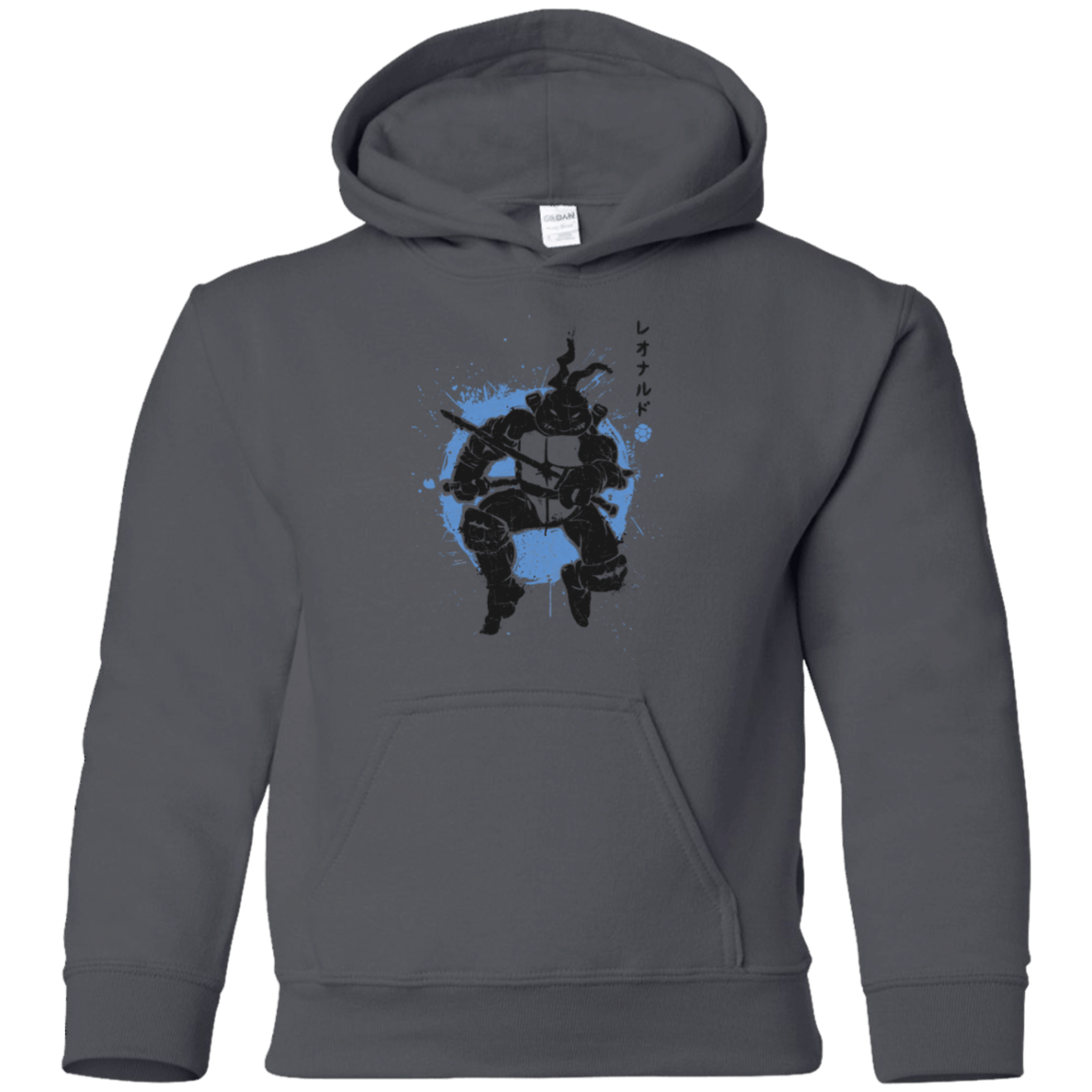 Sweatshirts Charcoal / YS TMNT - Katana Warrior Youth Hoodie