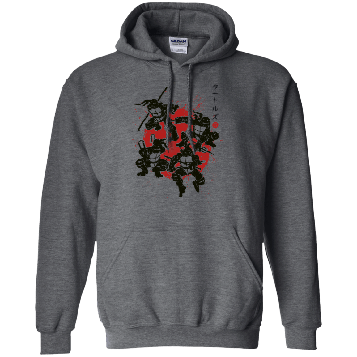 Sweatshirts Dark Heather / S TMNT - Mutant Warriors Pullover Hoodie