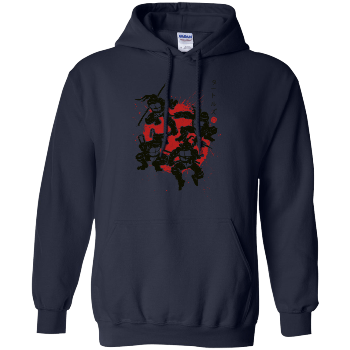 Sweatshirts Navy / S TMNT - Mutant Warriors Pullover Hoodie