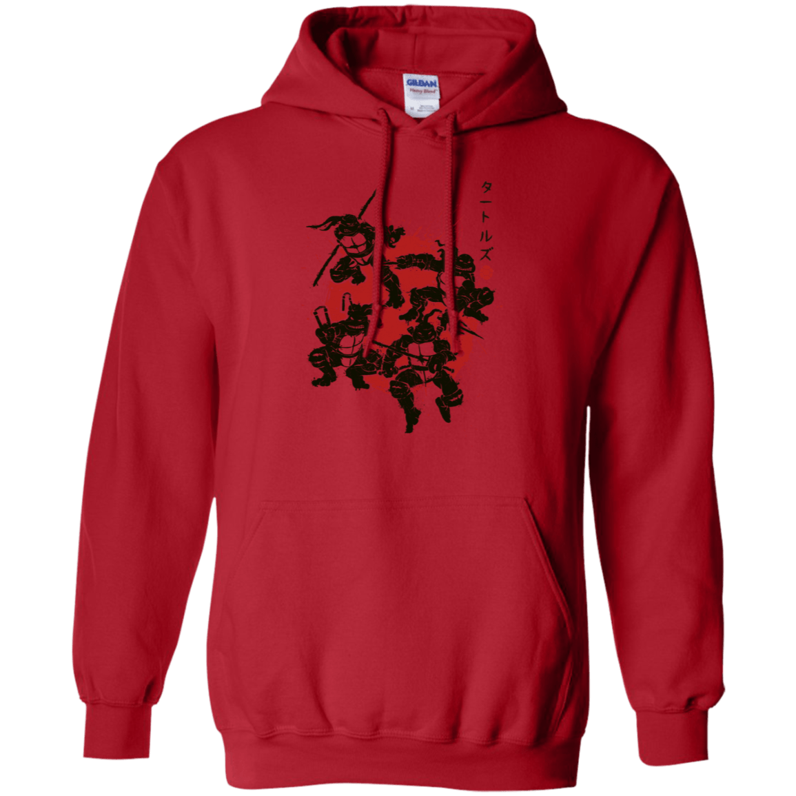 Sweatshirts Red / S TMNT - Mutant Warriors Pullover Hoodie