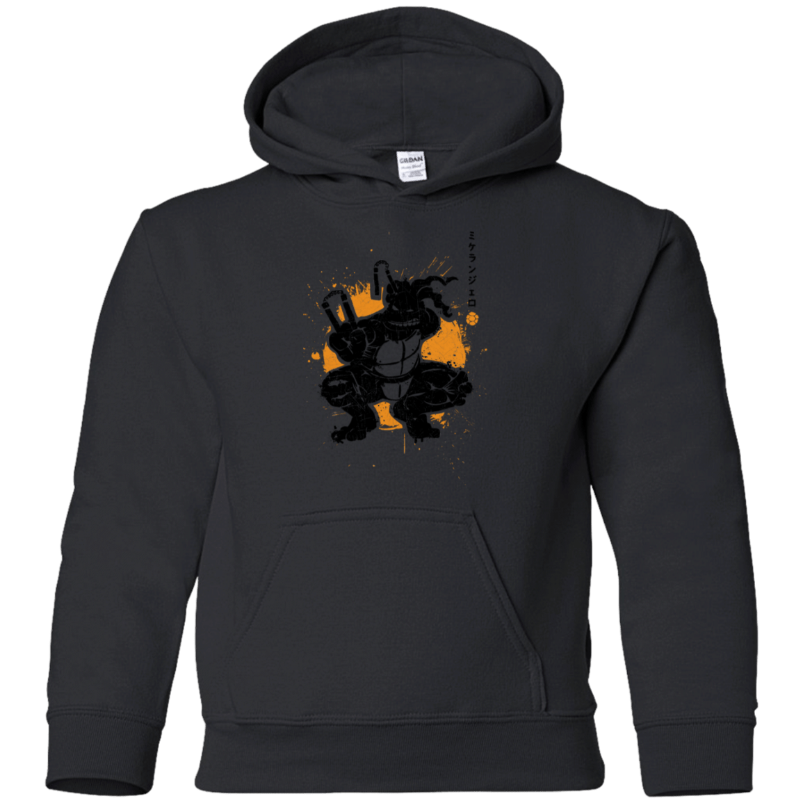 Sweatshirts Black / YS TMNT - Nunchaku Warrior Youth Hoodie