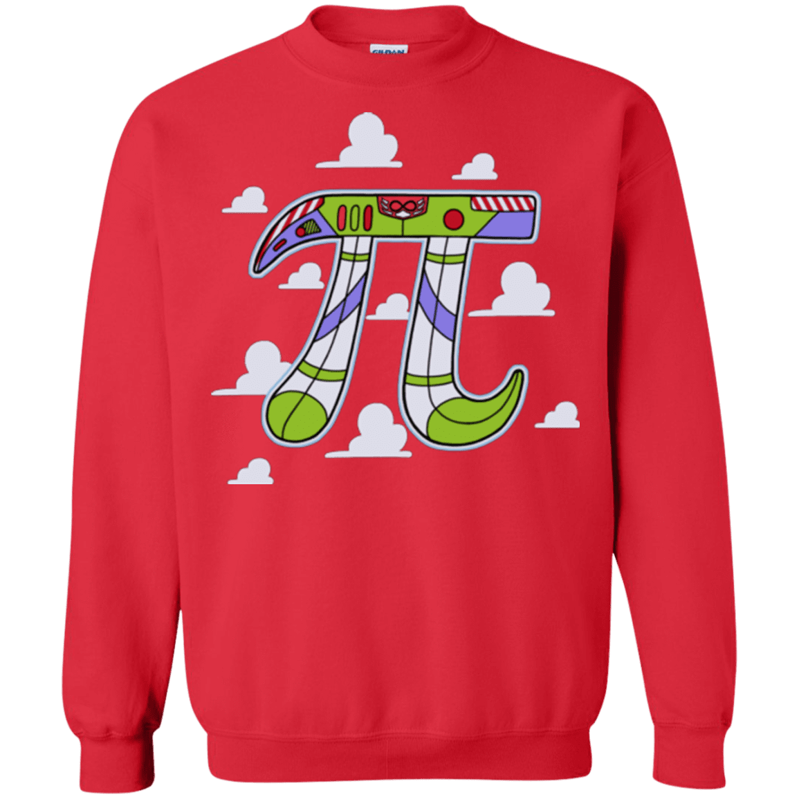 Sweatshirts Red / Small To Infinity Crewneck Sweatshirt